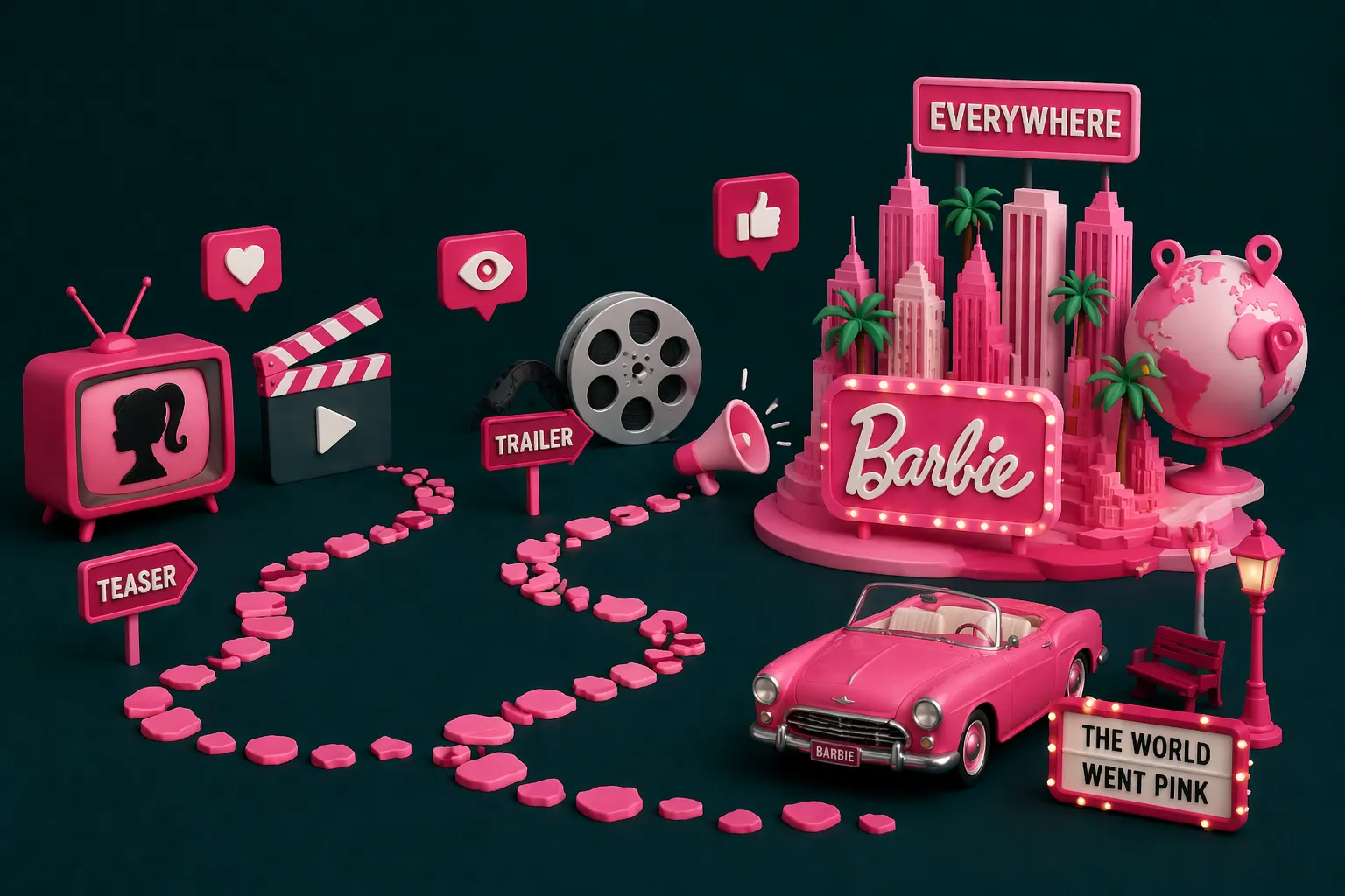 How Barbie used Breadcrumb Strategy to Paint the Town Pink